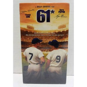 BRAND NEW 61* VHS; 2001 Billy Crystal SEALED Baseball Movie